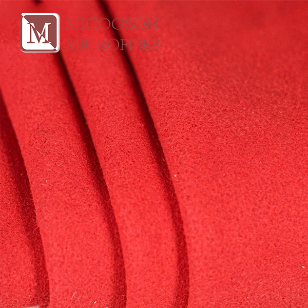 Lightweight Microfiber Faux Suede Fabric for Shoes Upper