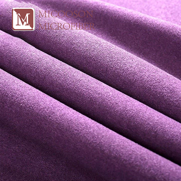 Lightweight Microfiber Faux Suede Fabric for Shoes Upper