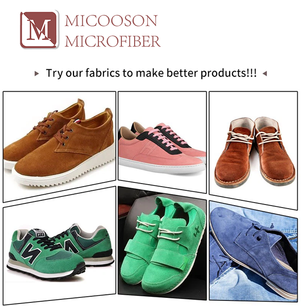 Suede Microfiber for Shoes