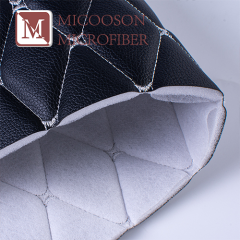 Quilted Leather Sponge Foam Car Seat