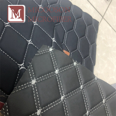 Diamond Stitch Fabric Synthetic Leather