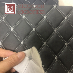 Diamond Stitch Fabric Synthetic Leather