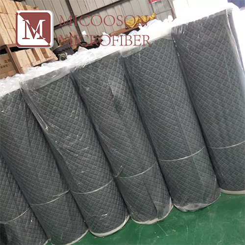Diamond Stitch Fabric Synthetic Leather