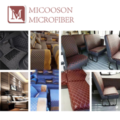 Embroidery PVC Leather with Sponge Roll for Car