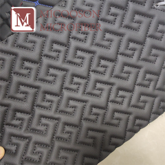 Embroidery Pvc Leather with Sponge for Car