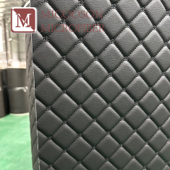 Quilted PVC Leather with Sponge