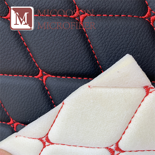 Fire Resistant PVC Faux Leather With sponge Rolls