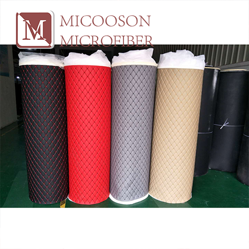 Fire Resistant PVC Faux Leather With sponge Rolls