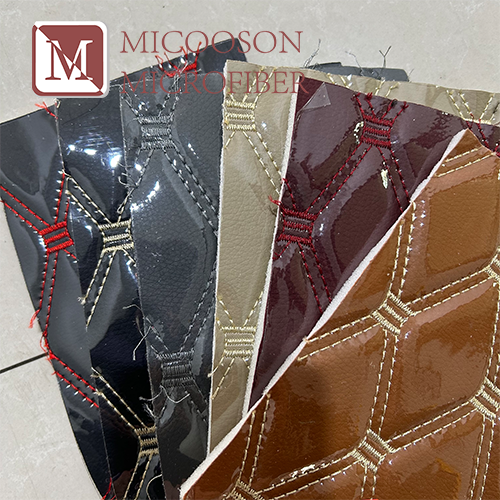 Vinyl Leather With Transparent Film