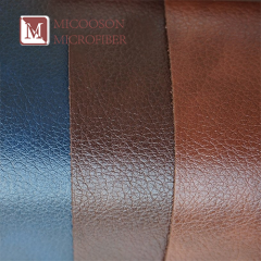 Leather Shoes & Casual Shoes Material Waxy PU Microfiber Leather