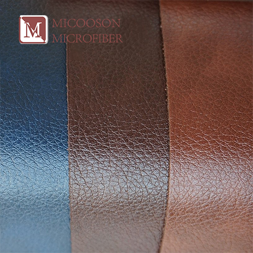Leather Shoes & Casual Shoes Material Waxy PU Microfiber Leather