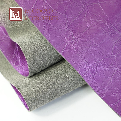 Leather Shoes & Casual Shoes Material Waxy PU Microfiber Leather