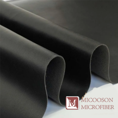 Microfiber PU Leather Suede Backing