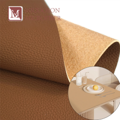 Custom Synthetic Leather Computer Desk Mat Desk Pa