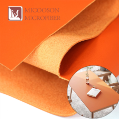 Dual Sided Waterproof PU Pvc Faux Microfiber Leather