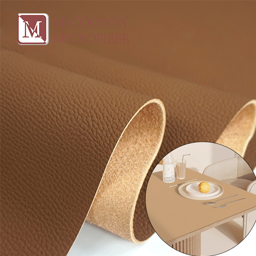 Dual Sided Waterproof PU Pvc Faux Microfiber Leather