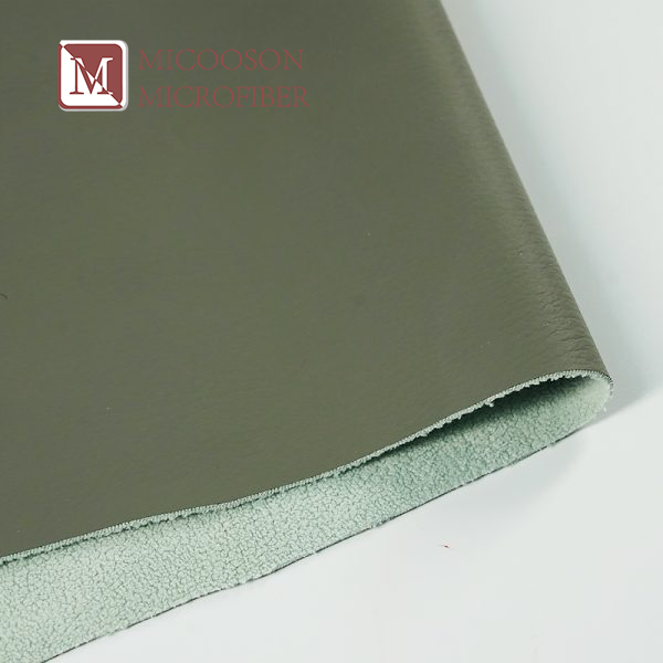 0.6mm Couches Faux Leather Microfiber PU Material
