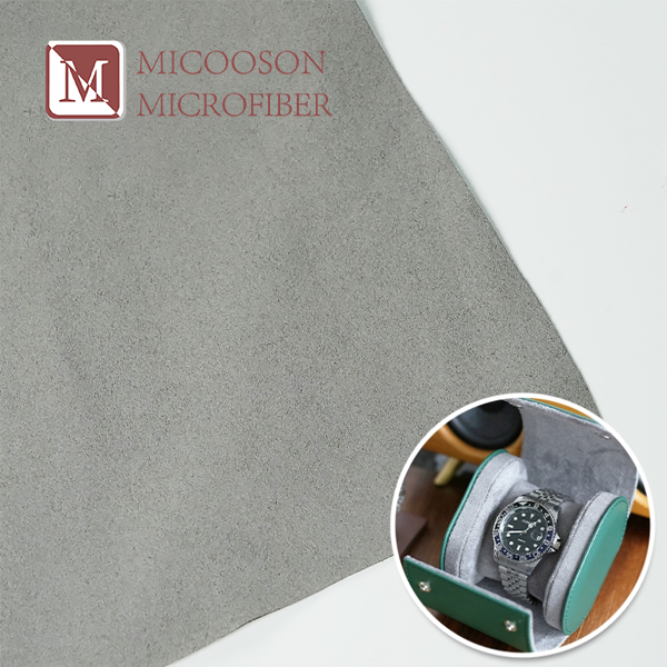 PU Leatherette Microfiber Suede Material for Pouch Bags