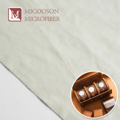 PU Leatherette Microfiber Suede Material for Pouch Bags