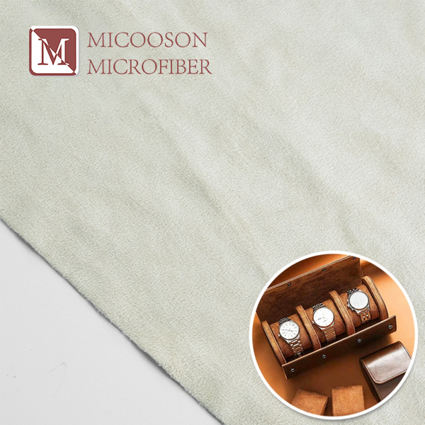 PU Leatherette Microfiber Suede Material for Pouch Bags