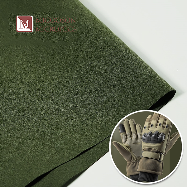 Artificial Micro-Suede Recycled Leather Fabric