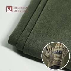 Artificial Ultrasuede Microfiber Fabric Safety Gloves