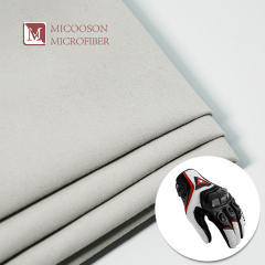 Artificial Ultrasuede Microfiber Fabric Safety Gloves