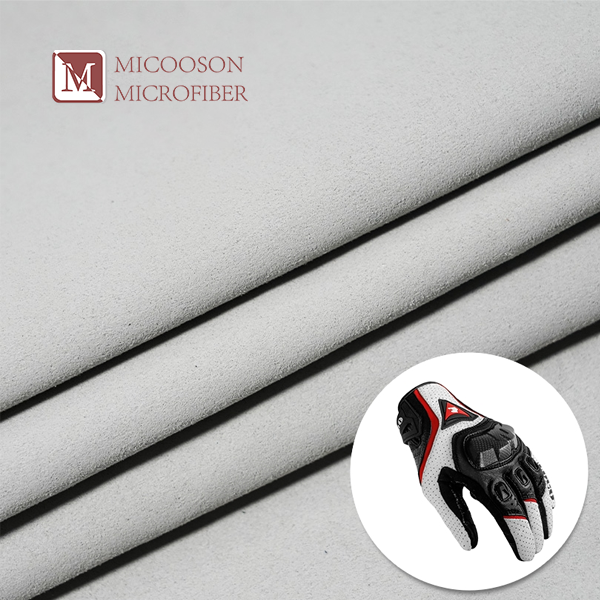 Microfiber suede leather for gloves