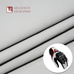 Microfiber suede leather for gloves