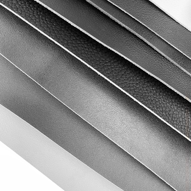Microfiber leather for safety shoes