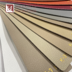 Litchi Grain Pu Microfiber Faux Leather Fabric
