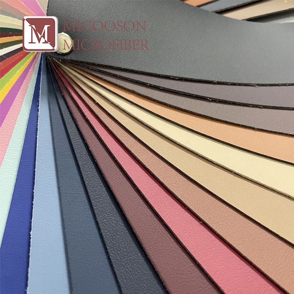Napa Pu Microfiber Synthetic Leather in Stock for Car Interior