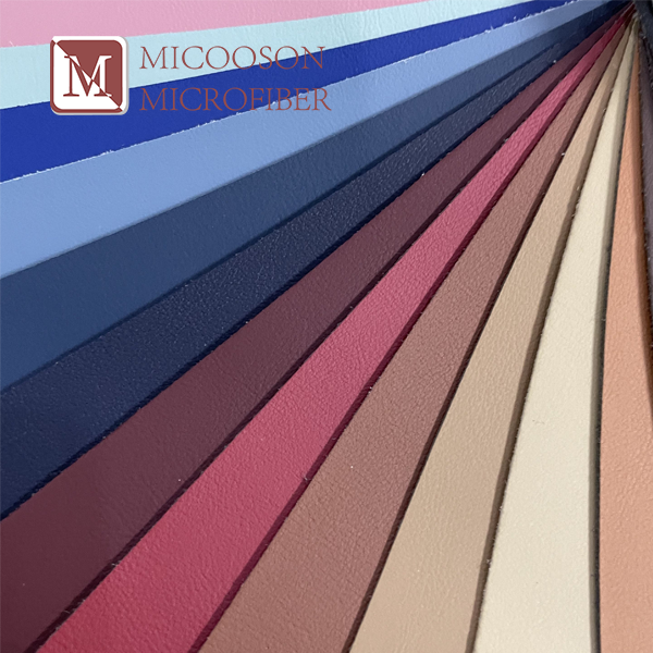 Napa Pu Microfiber Synthetic Leather in Stock for Car Interior
