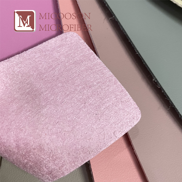 Napa Pu Microfiber Synthetic Leather in Stock for Car Interior