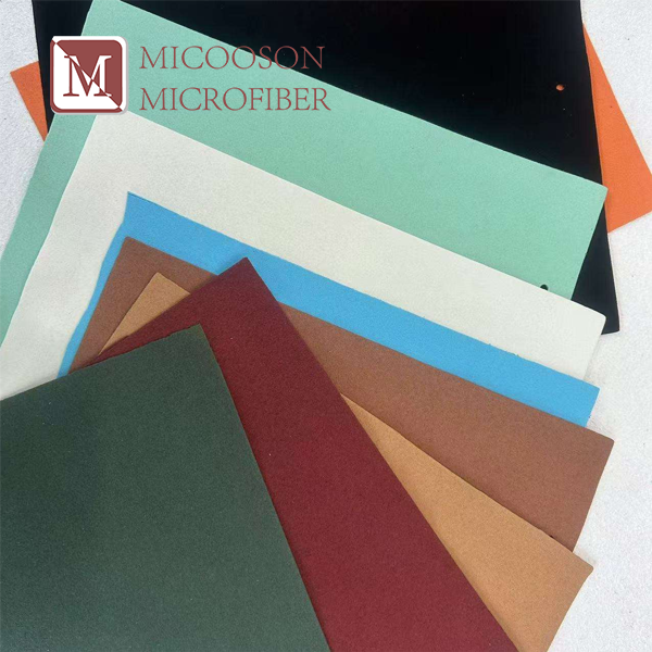 Suede Microfiber Leather for Car Interiors Upholstery