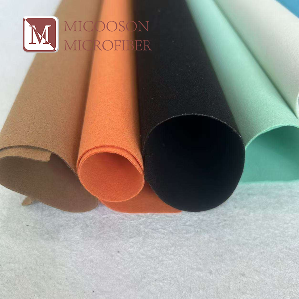 Suede Microfiber Leather for Car Interiors Upholstery