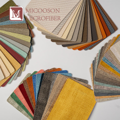 Leather Pvc Linen Textured Artificial Leather for Furniture