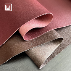 Automotive Upholstery Embossed Eco-friendly Abrasion-Resistant Microfiber Leather