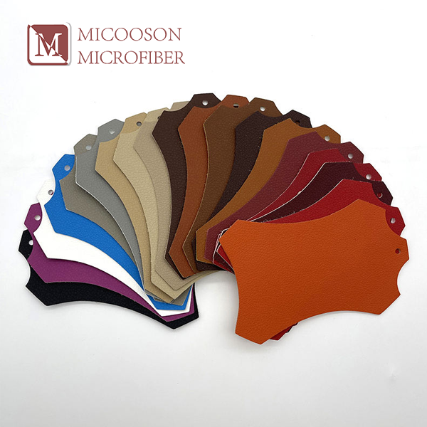 Wholesale Custom Microfiber Polyurethane Leather Fabric