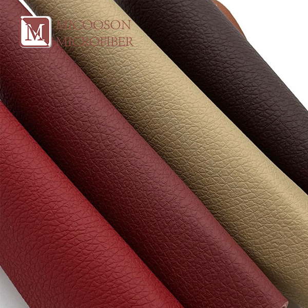 Wholesale Custom Microfiber Polyurethane Leather Fabric