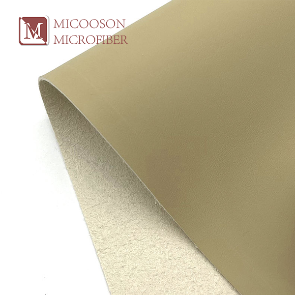 Microfiber Synthetic Leather Eco-Friendly Elastic Embossed Pattern