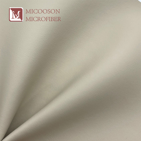 Microfiber Synthetic Leather Eco-Friendly Elastic Embossed Pattern