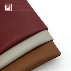 Microfiber Synthetic Leather Eco-Friendly Elastic Embossed Pattern