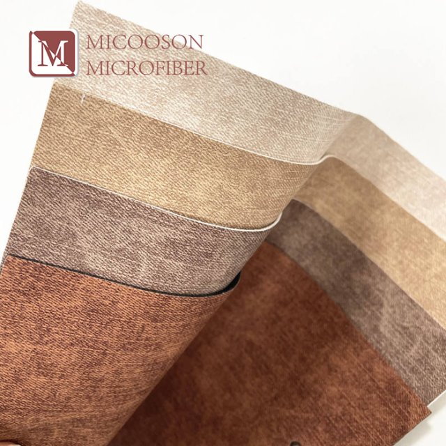 Whole Denim Vintage Style Pu Synthetic Leather Fabric