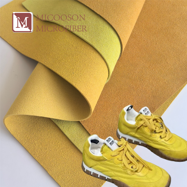 Leather Feel Synthetic Pu Hydrolysis Leather for Shoe Upper