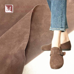 1.2MM Flocking Shoe Leather Suede Pu Synthetic Leather