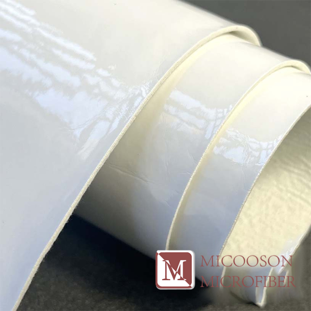 Scratch-Resistant White Synthetic Suede Leather for Football