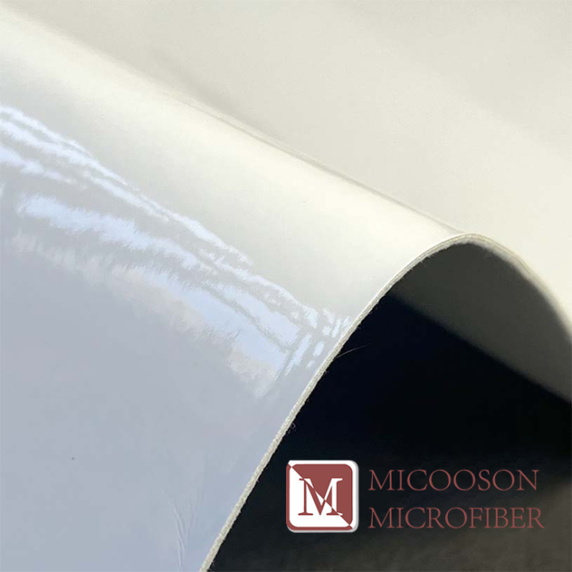 Scratch-Resistant White Synthetic Suede Leather for Football