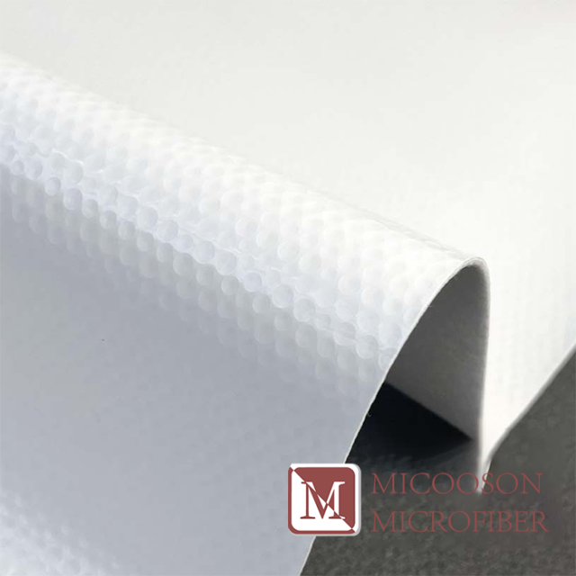 High End Eco-Friendly Faux Microfiber Leather for Football