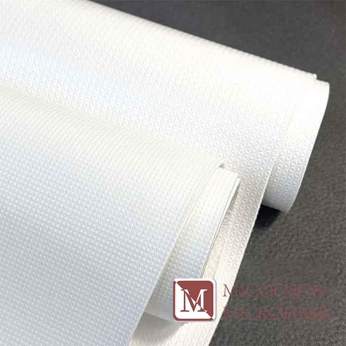 High End Eco-Friendly Faux Microfiber Leather for Football